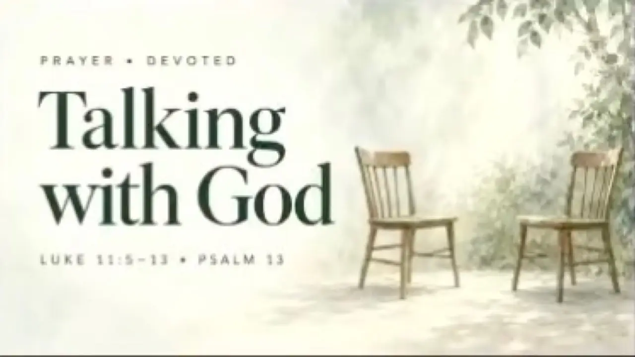 Talking with God: What the Bible Actually Says About Honest Prayer — full message from The Vine in Fairfield, CA