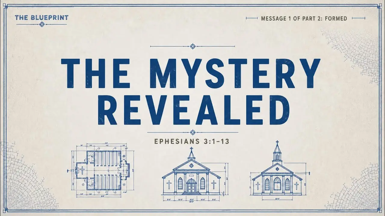 The Mystery Revealed: What the Bible Actually Says About God’s Plan for the Church — full message from The Vine in Fairfield, CA